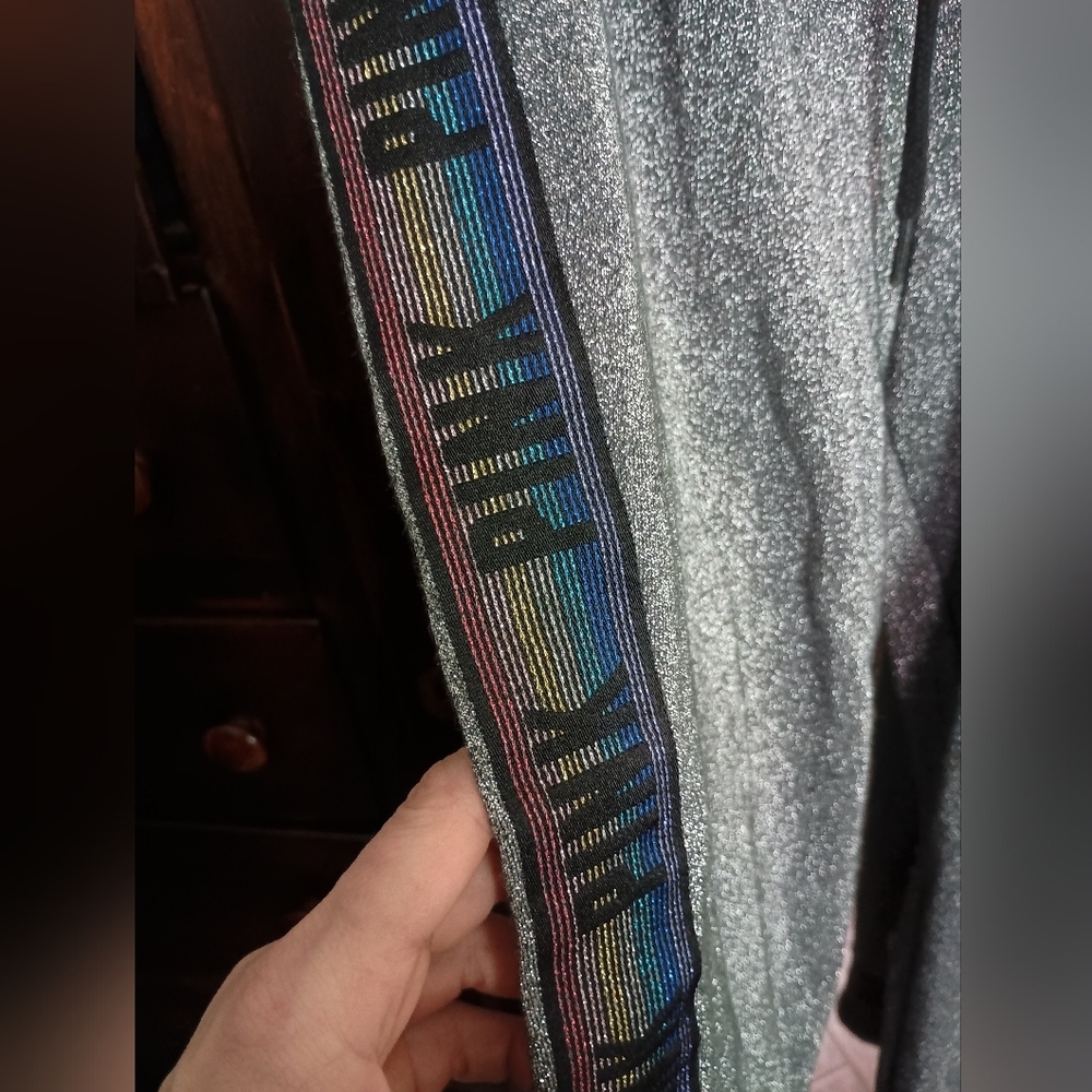 Victoria's Secret PINK Gray Joggers with Rainbow Trim_Large - Picture 5 of 11